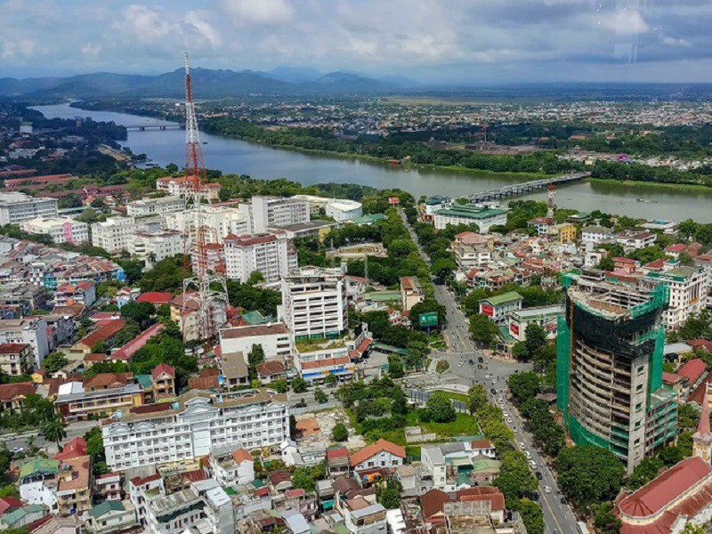 Mở rộng tp. huế gấp gần 4 lần