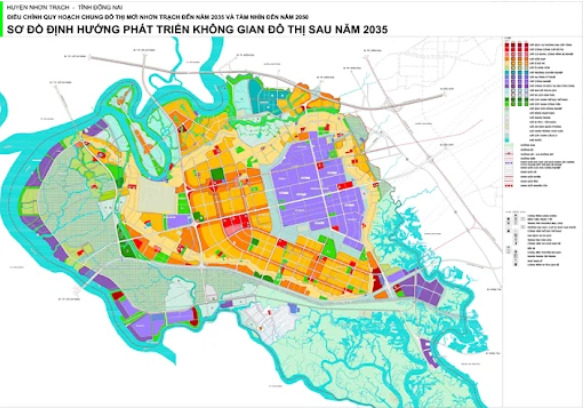 Đồng nai duyệt nhiệm vụ quy hoạch phân khu 4 đô thị mới nhơn trạch