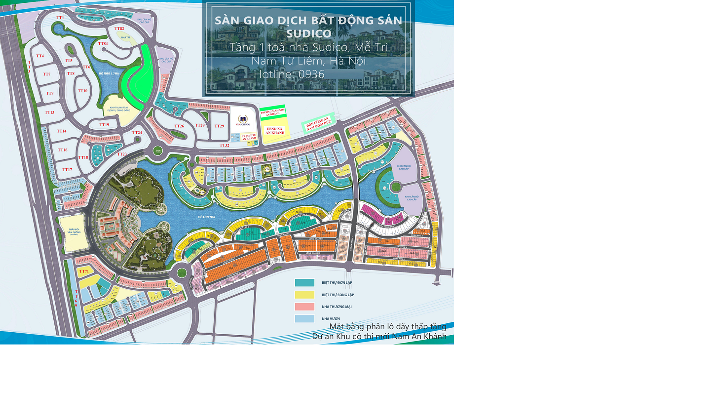 Khu đô thị nam an khánh sudico