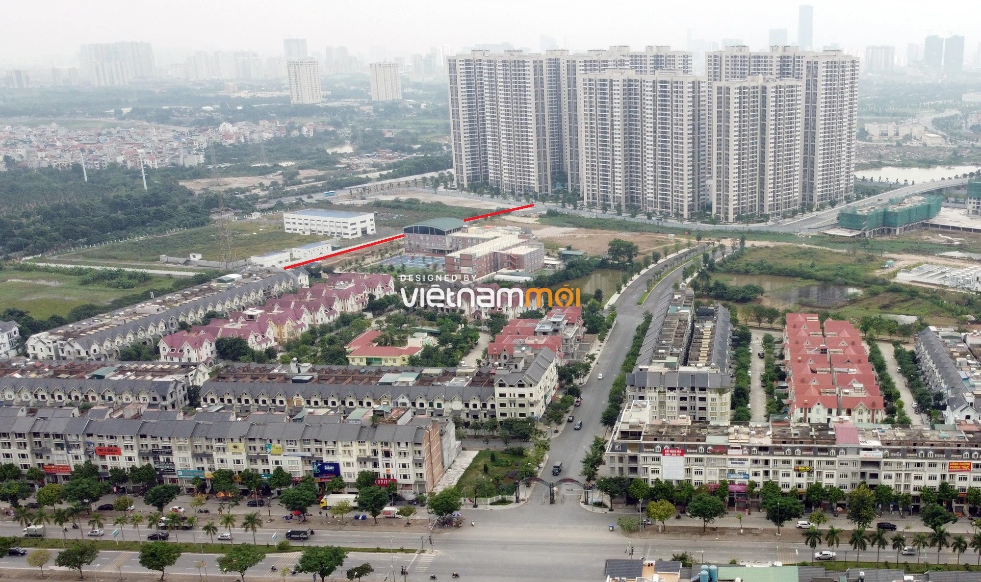 Chính thức: đường thông từ vinhomes smart city sang đường lê trọng tấn (vành đai 3.5) cổng số 4 đã mở cửa.