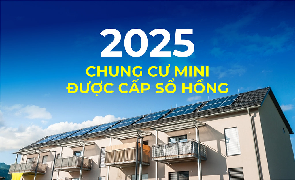 Chung cư mini sẽ được cấp sổ hồng từ đầu năm 2025